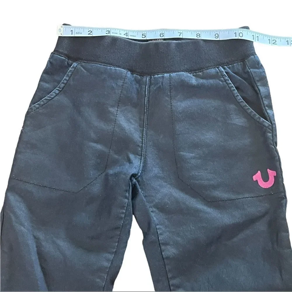 True Religion Logo Jogger’s Size 6X
